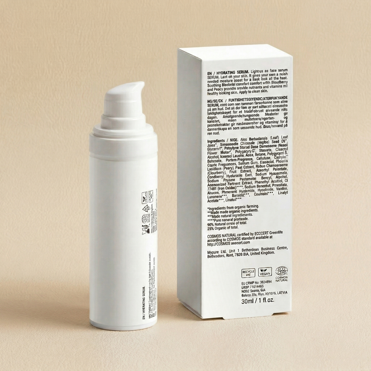 Seline Natural hydratační pleťové sérum